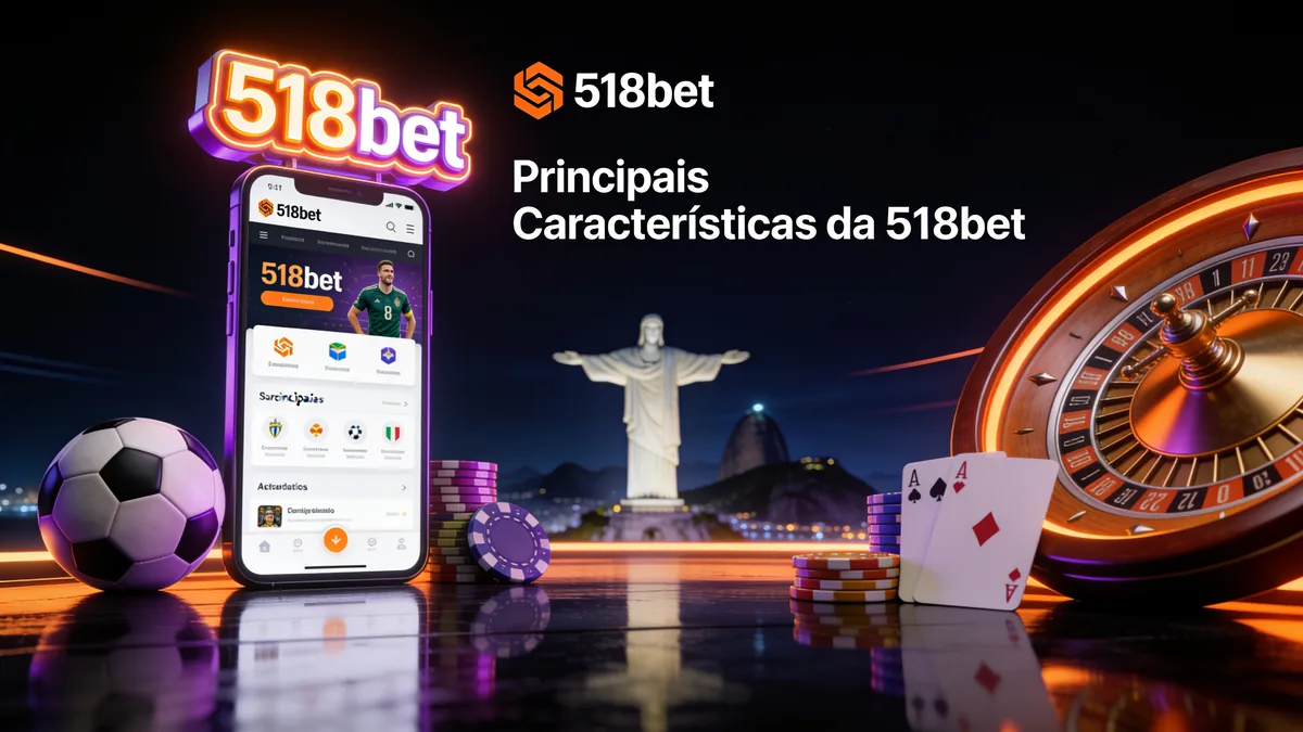 518bet no Brasil — Principais Características da 518bet
